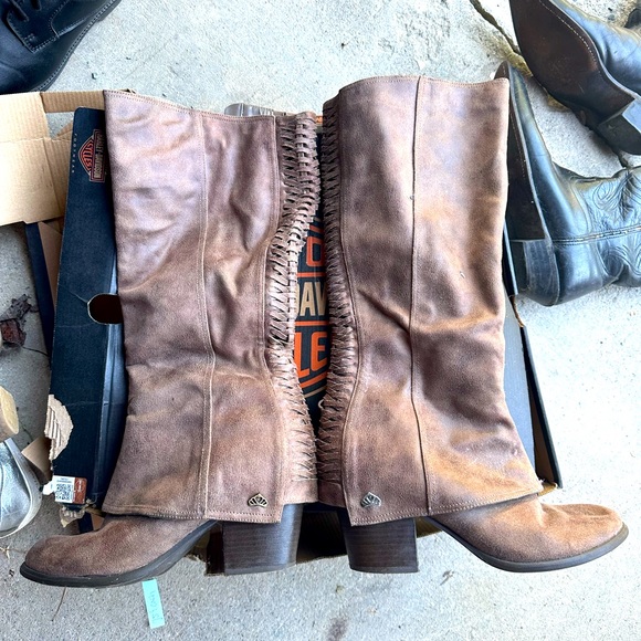 8.5 heeled boots - Picture 1 of 1